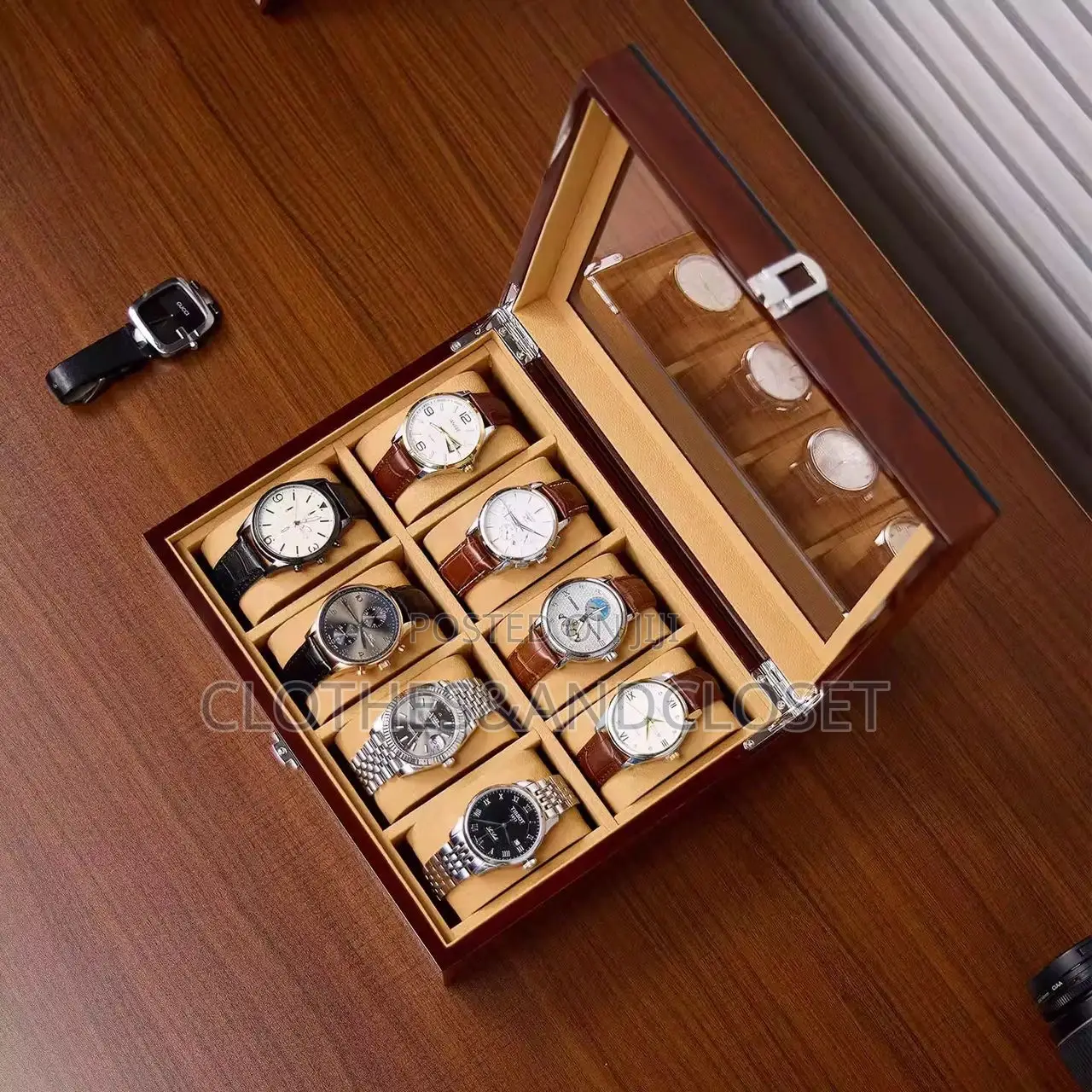 8 Slots Watch Case