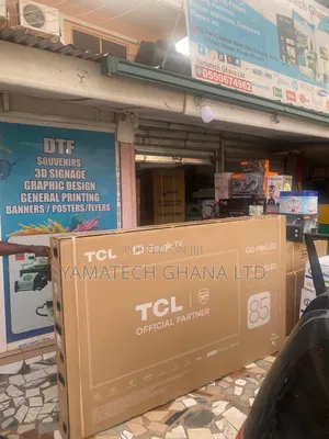 Original Tcl 85inch Qd- Mini Led Qled Google Smart 4k Tv