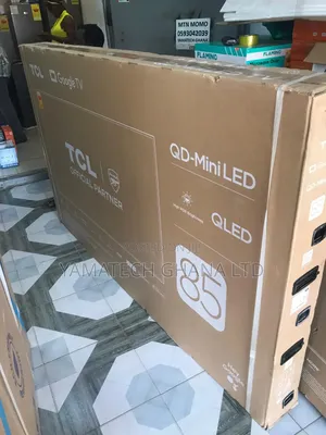 Original Tcl 85inch Qd- Mini Led Qled Google Smart 4k Tv