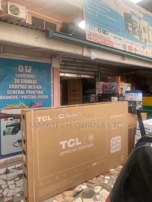 Original Tcl 85inch Qd- Mini Led Qled Google Smart 4k Tv