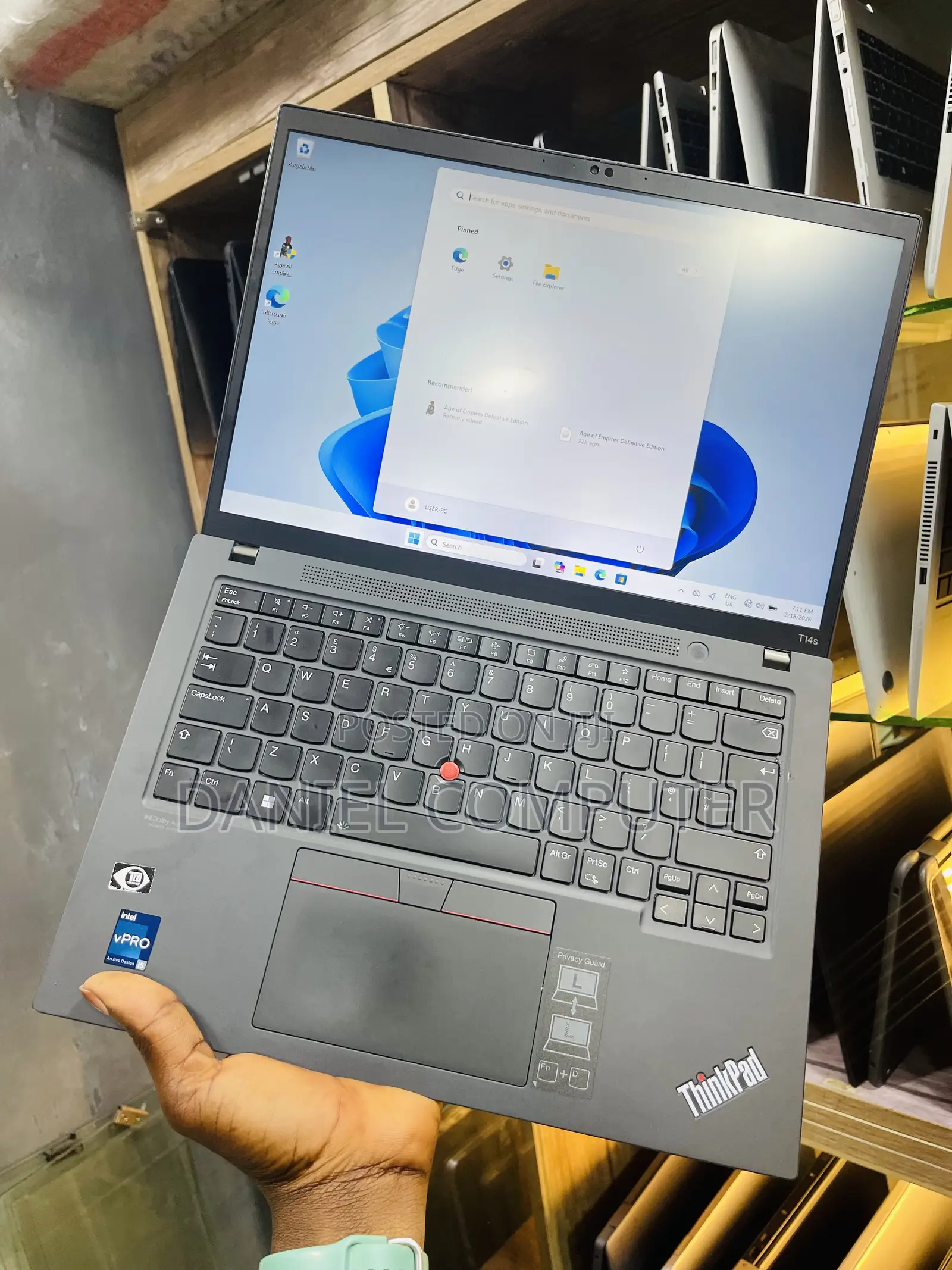 Laptop Lenovo ThinkPad T14s G4 16GB Intel Core i5 SSD 256GB