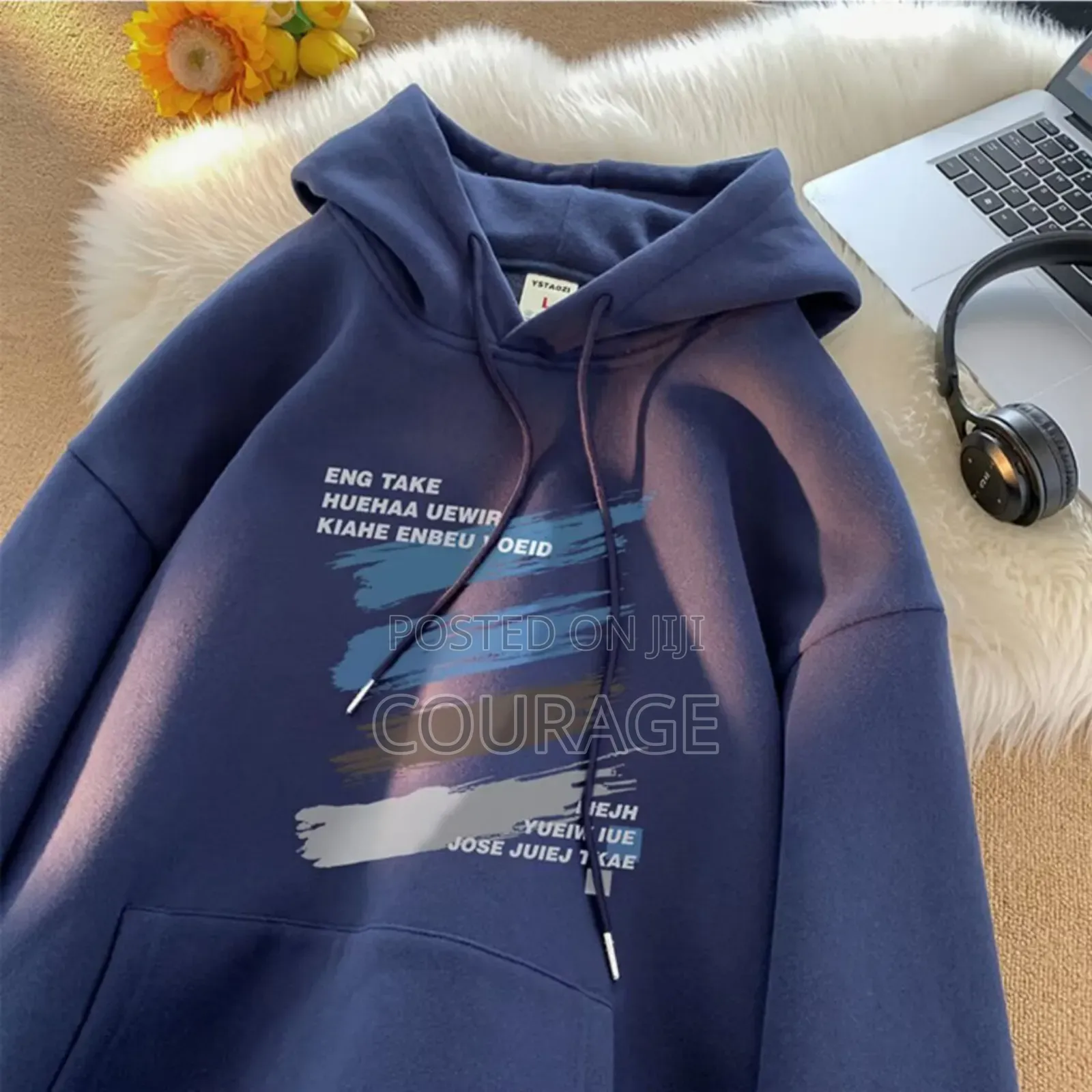 Quality Hoodie - Blue - L/S
