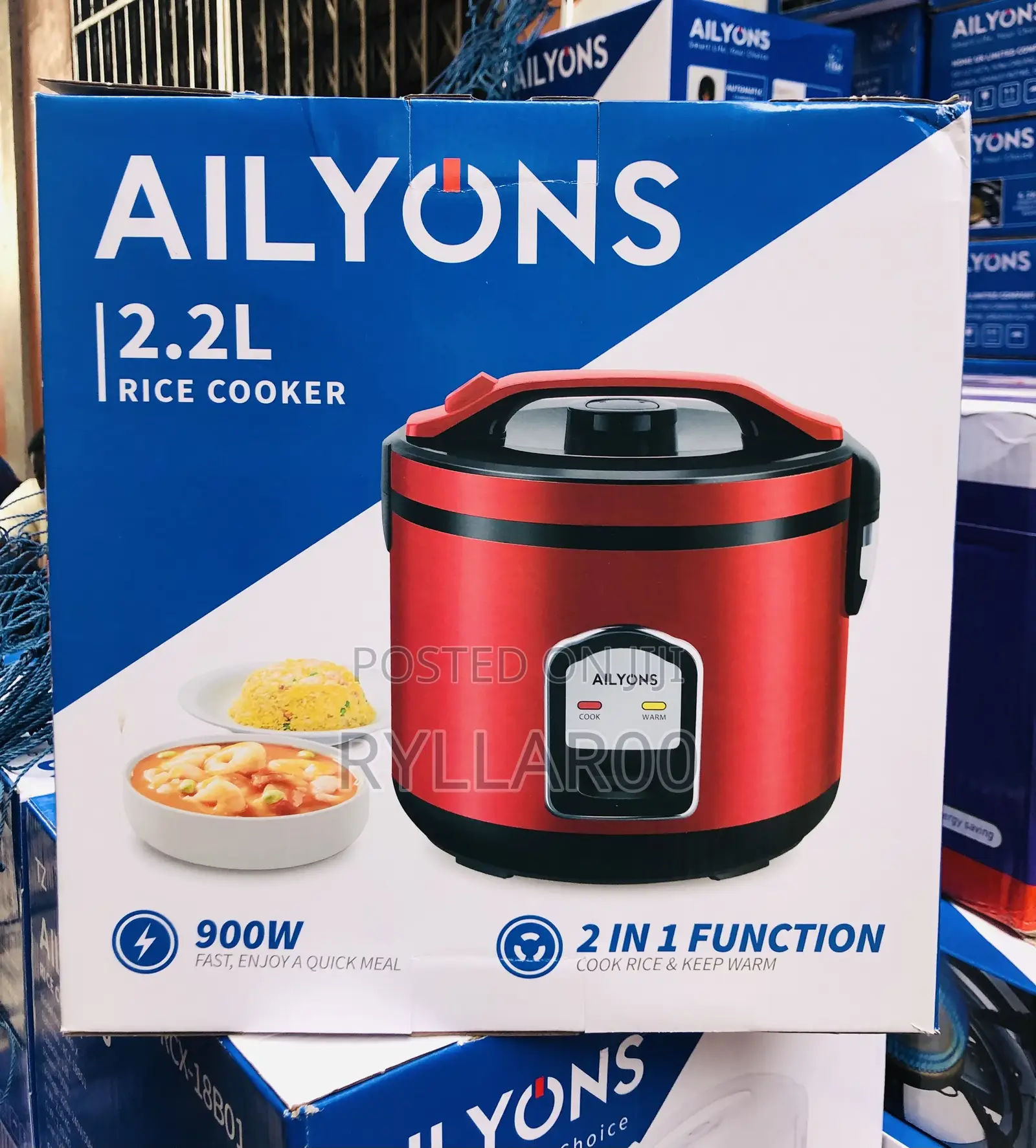 Ailyons Electric Rice Cooker