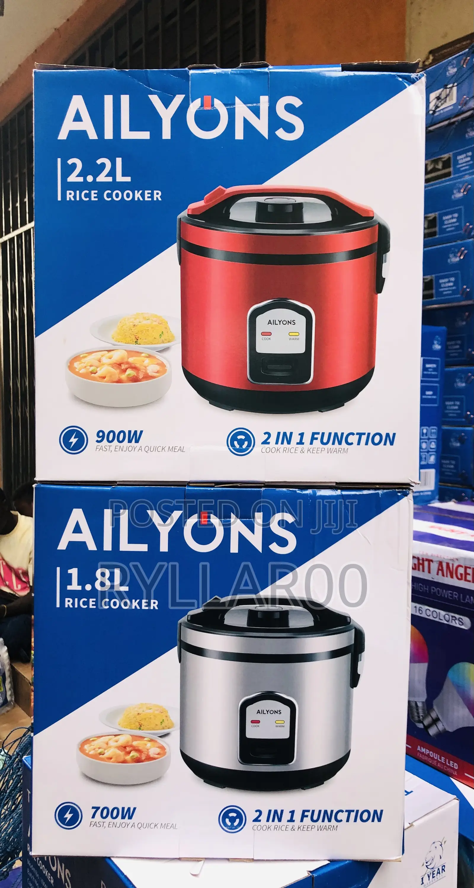 Ailyons Electric Rice Cooker