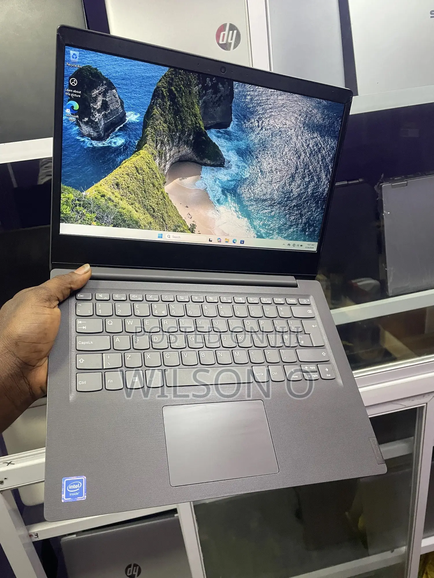 Laptop Lenovo Ideapad 3 4GB Intel SSD 256GB