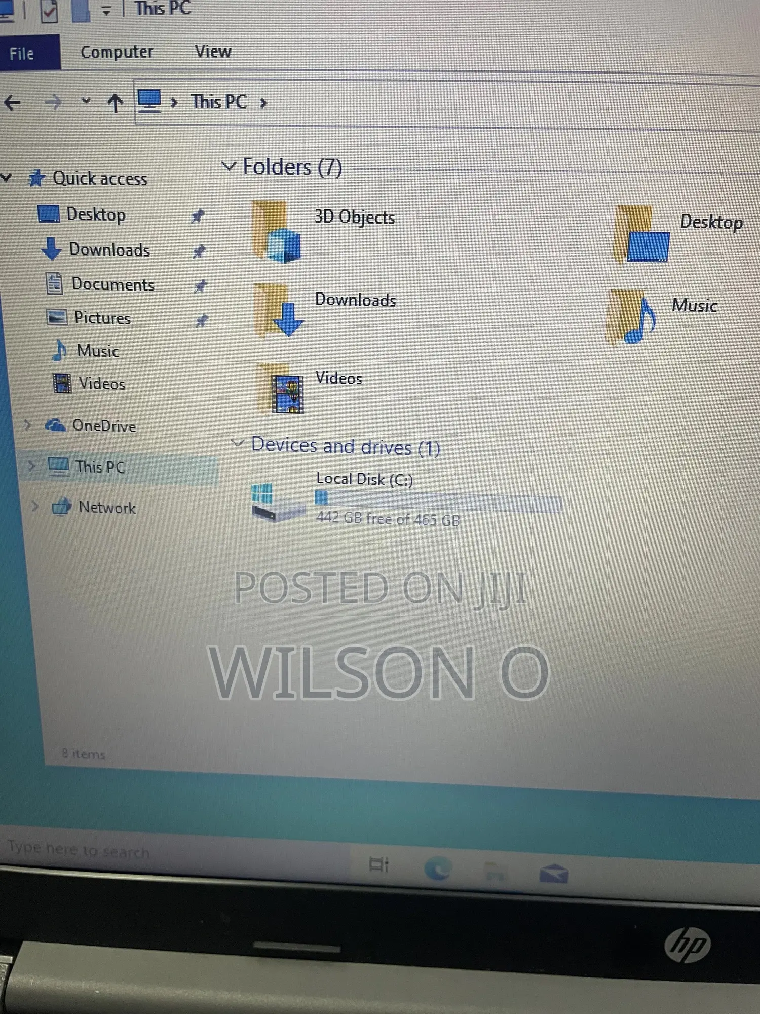 Laptop HP 250 G8 8GB Intel HDD 500GB
