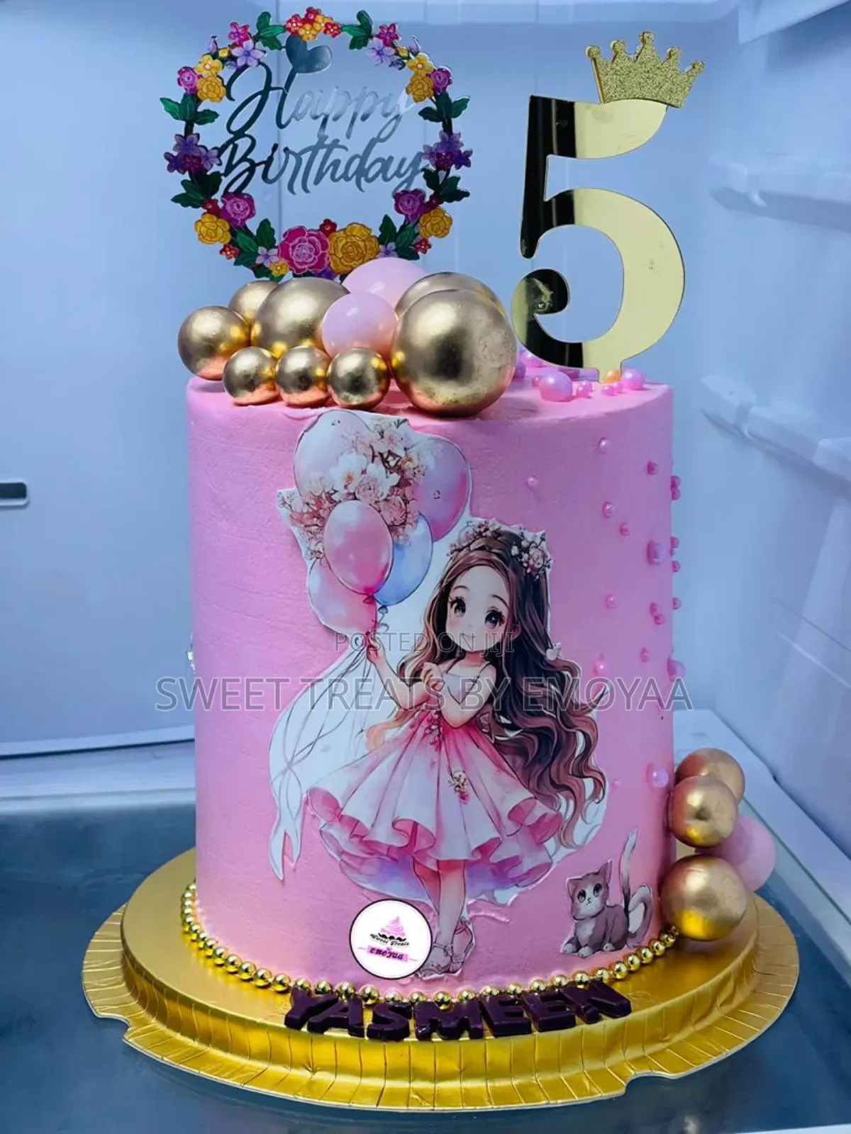 Girls Character Cake