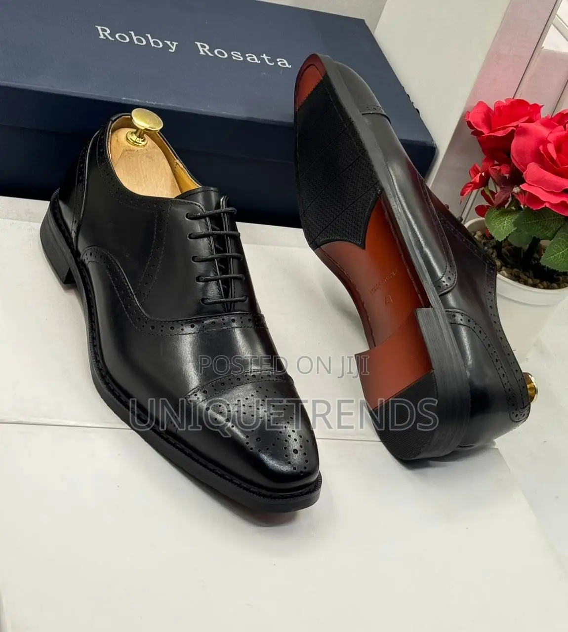 Quality Robby Rosata Leather Oxfords