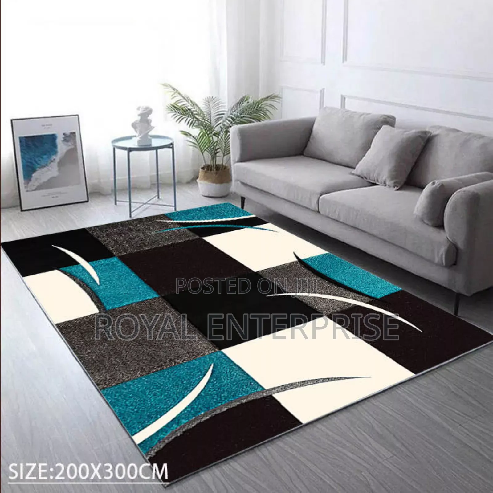 3d Velvet Carpet: Perfect Blend of Style and Comfort ( 200/300cm)