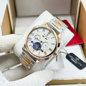 Rose Gold Patek Philippe  Mechanical Watch