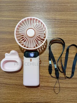 Portable Mini Fan With Led Display