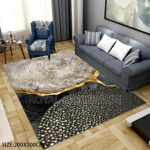 Velvet Luxury: 3d Crystal Velvet Carpet ( 200/300cm )