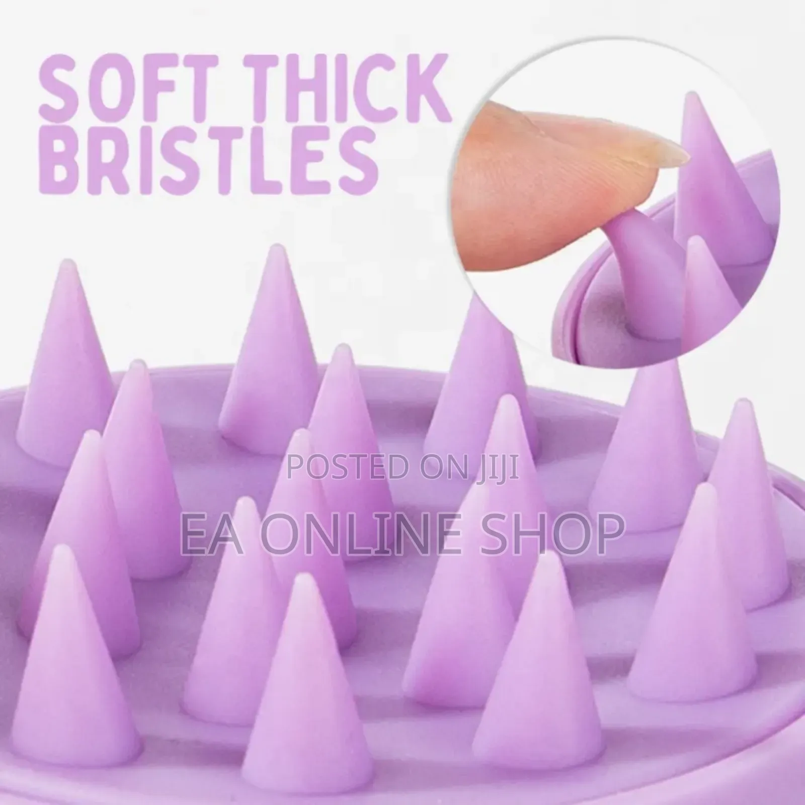 Silicone Brush Scalp Massage Hair Salon Washing Animals Cleaning