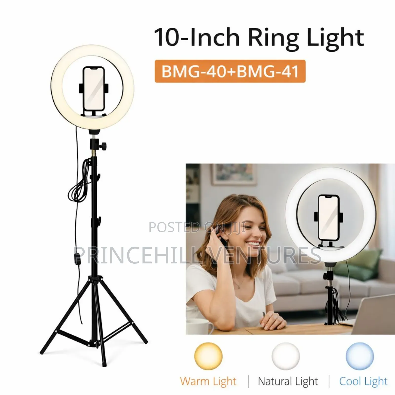 Ring Light With Tripod Stand