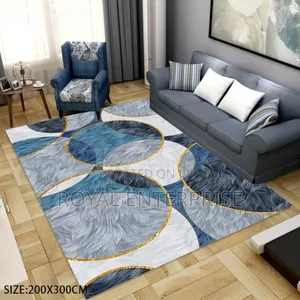 3d Crystal Velvet Carpet: Softness Underfoot ( 200/300cm )