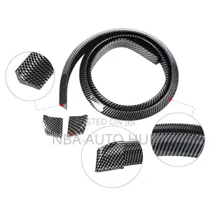 Universal Carbon Fiber Boot Spoiler With Brake Light and Indicator