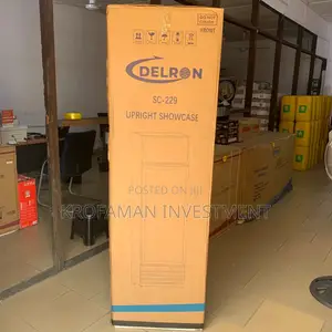 Delron 229l Display/Showcase Fridge