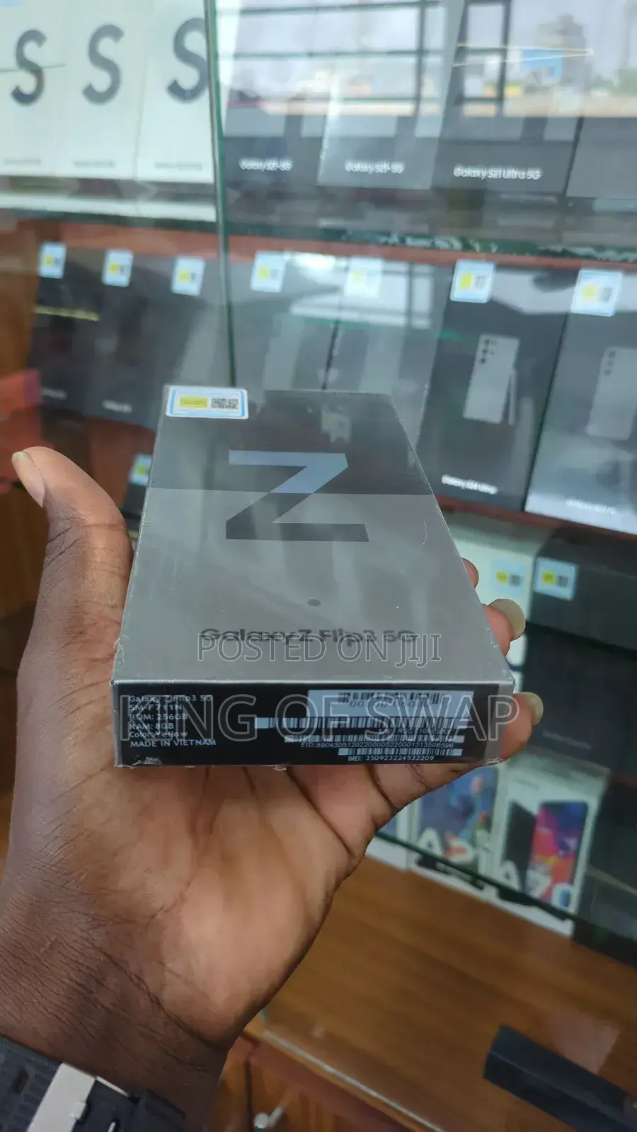 New Samsung Galaxy Z Flip 3 256 GB Gray