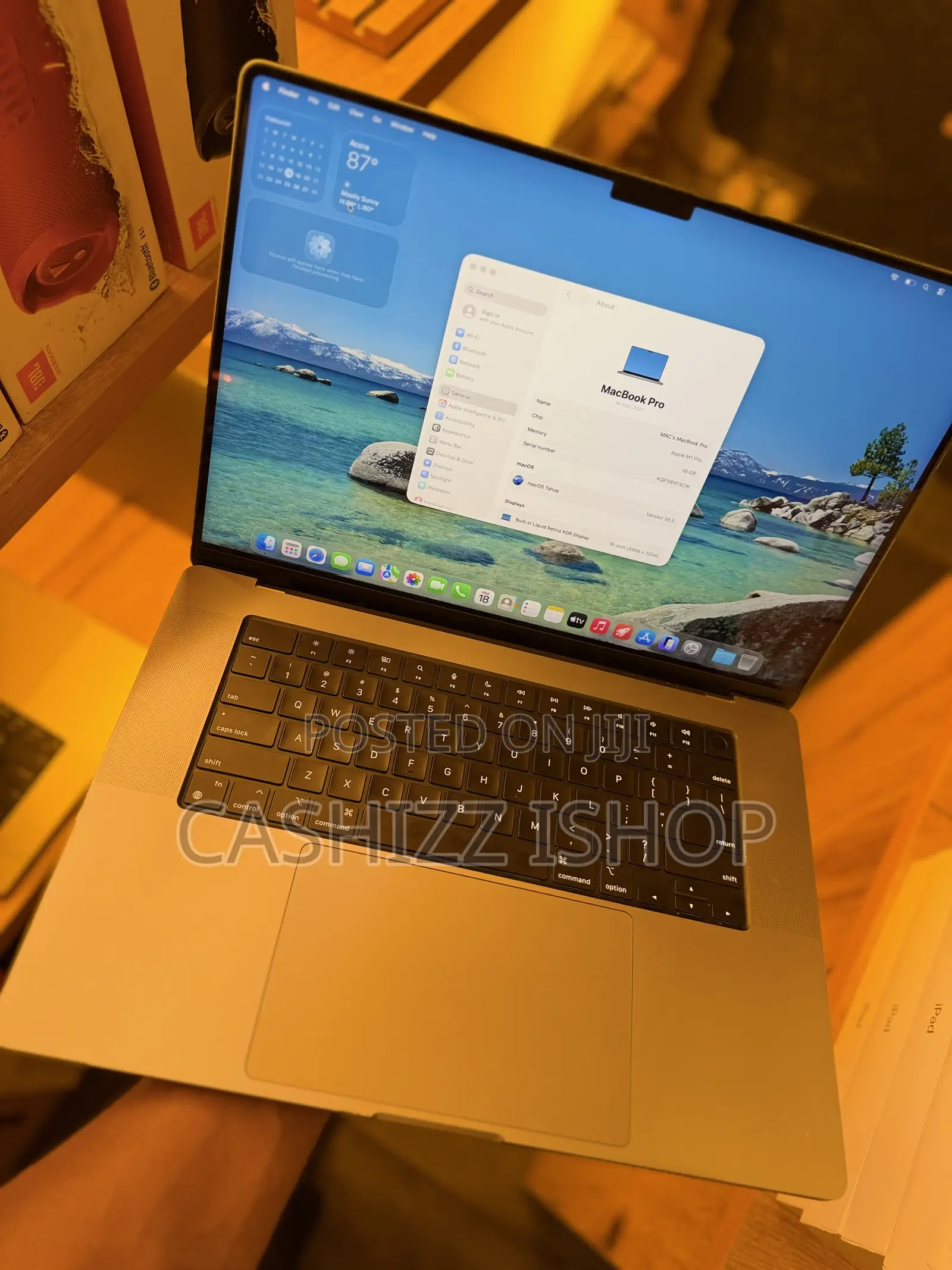 Laptop Apple MacBook Pro 2021 M1 16GB Apple M1 Pro SSD 512GB