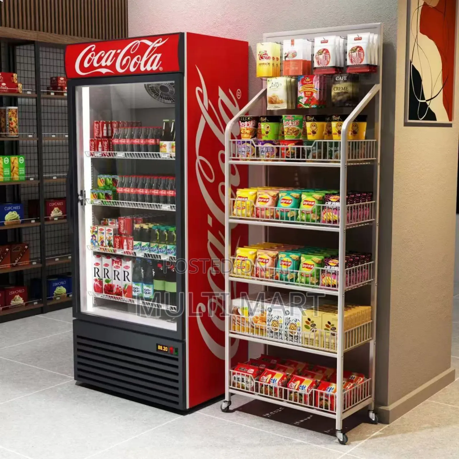 Storage Rack, Trolley Display Storage