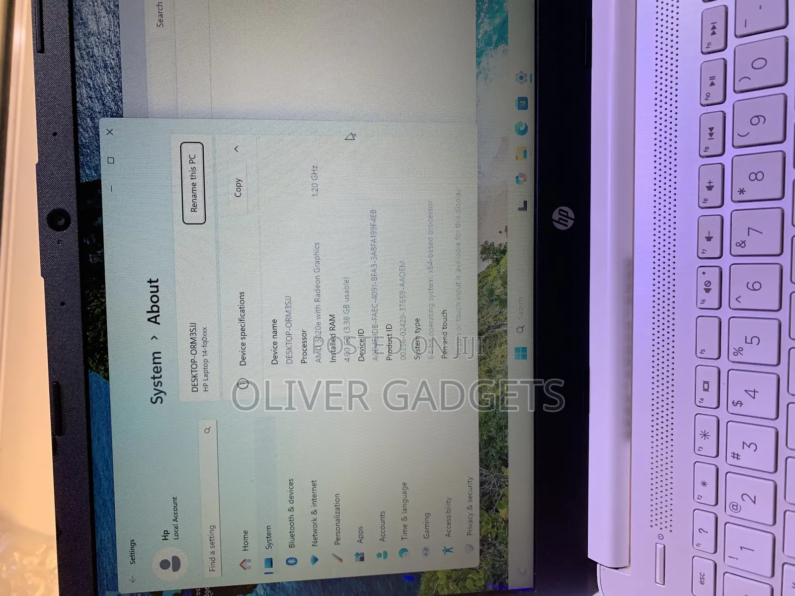 Laptop HP Stream Notebook 4GB Intel SSD 60GB