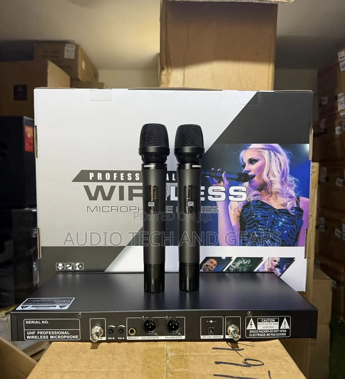 Shure Ur8s Wireless Handheld Microphone