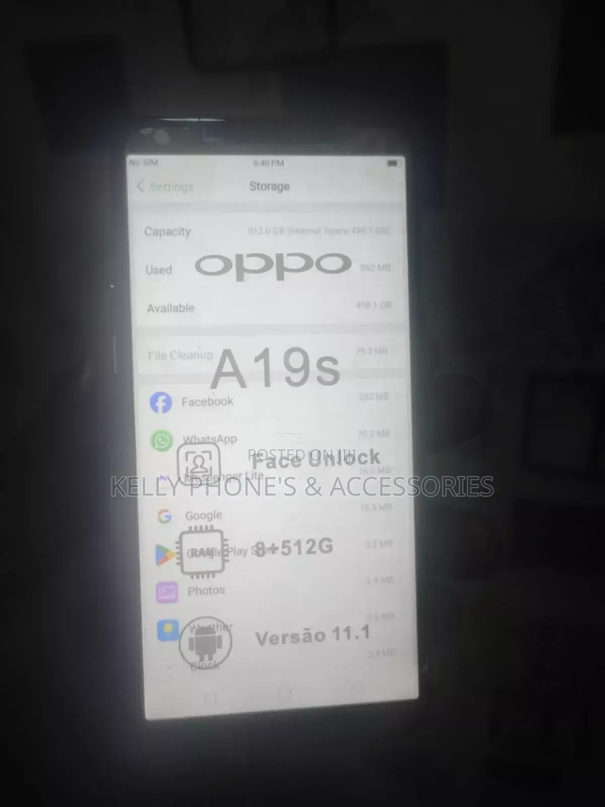 Oppo A9x 256 GB Blue