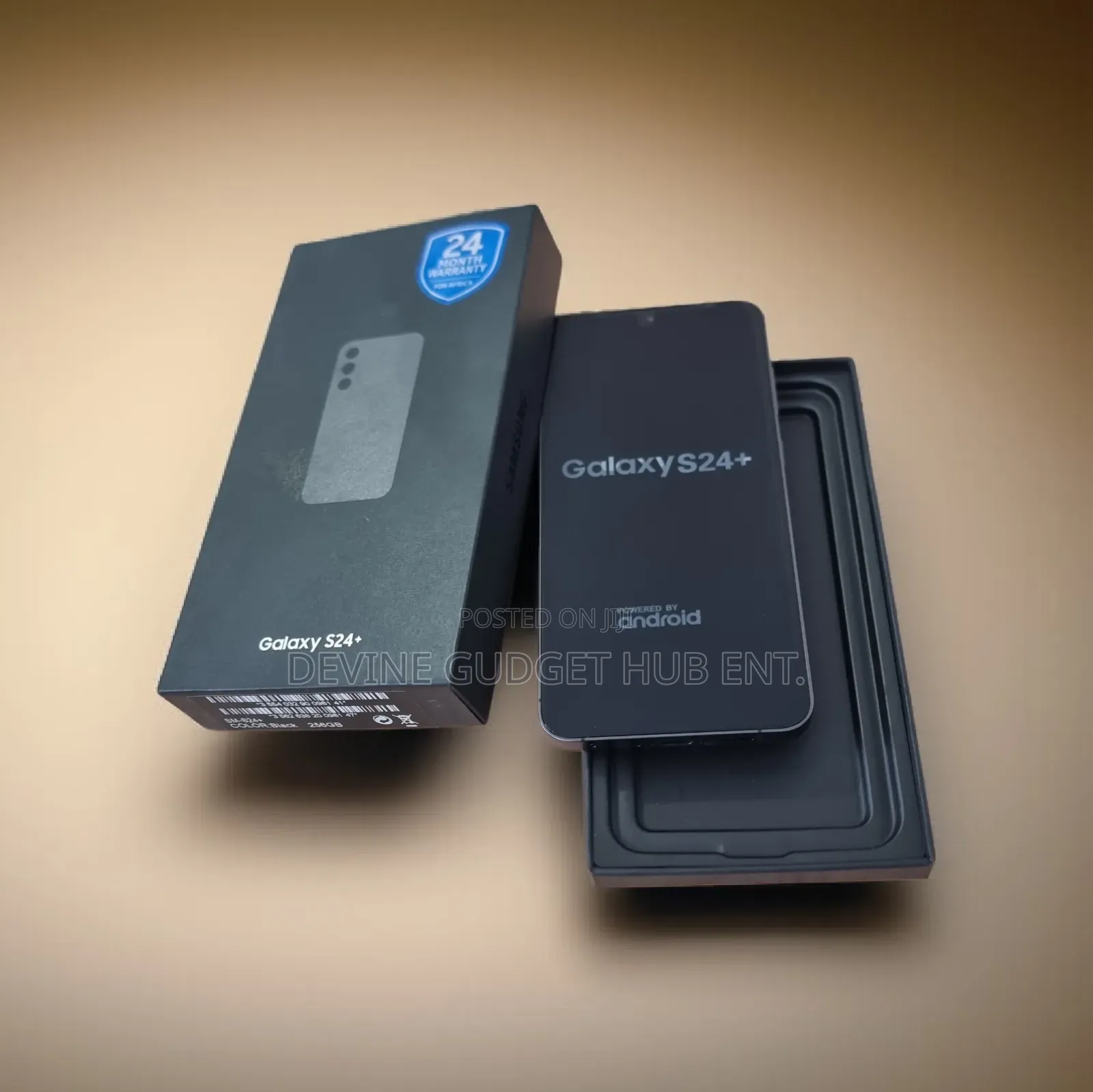 New Samsung Galaxy S24 Plus 256 GB Black