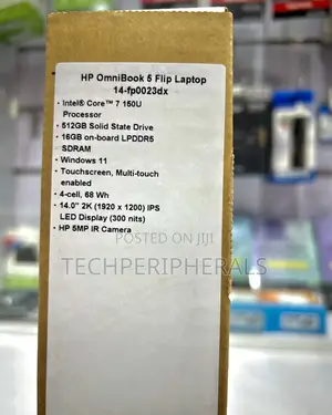 New Laptop HP OmniBook 5 14" 8GB Intel Core i7 SSD 512GB