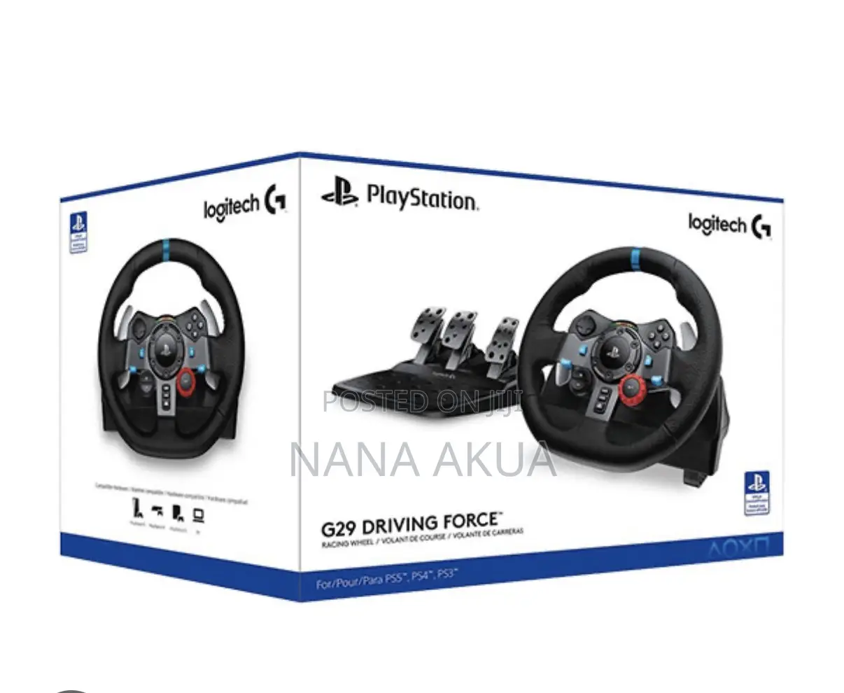 Ps5, Playstation G29 Driving Force, Shifter Gaming Case All Available