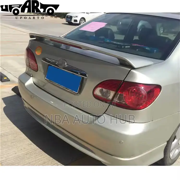 Toyota Corolla Boot Spoiler With Brake Light