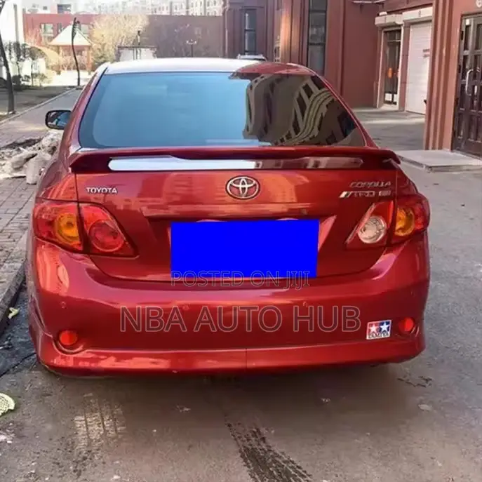 Toyota Corolla Boot Spoiler