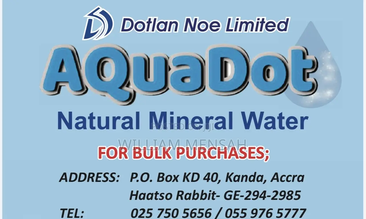Aquadot Natural Mineral Water