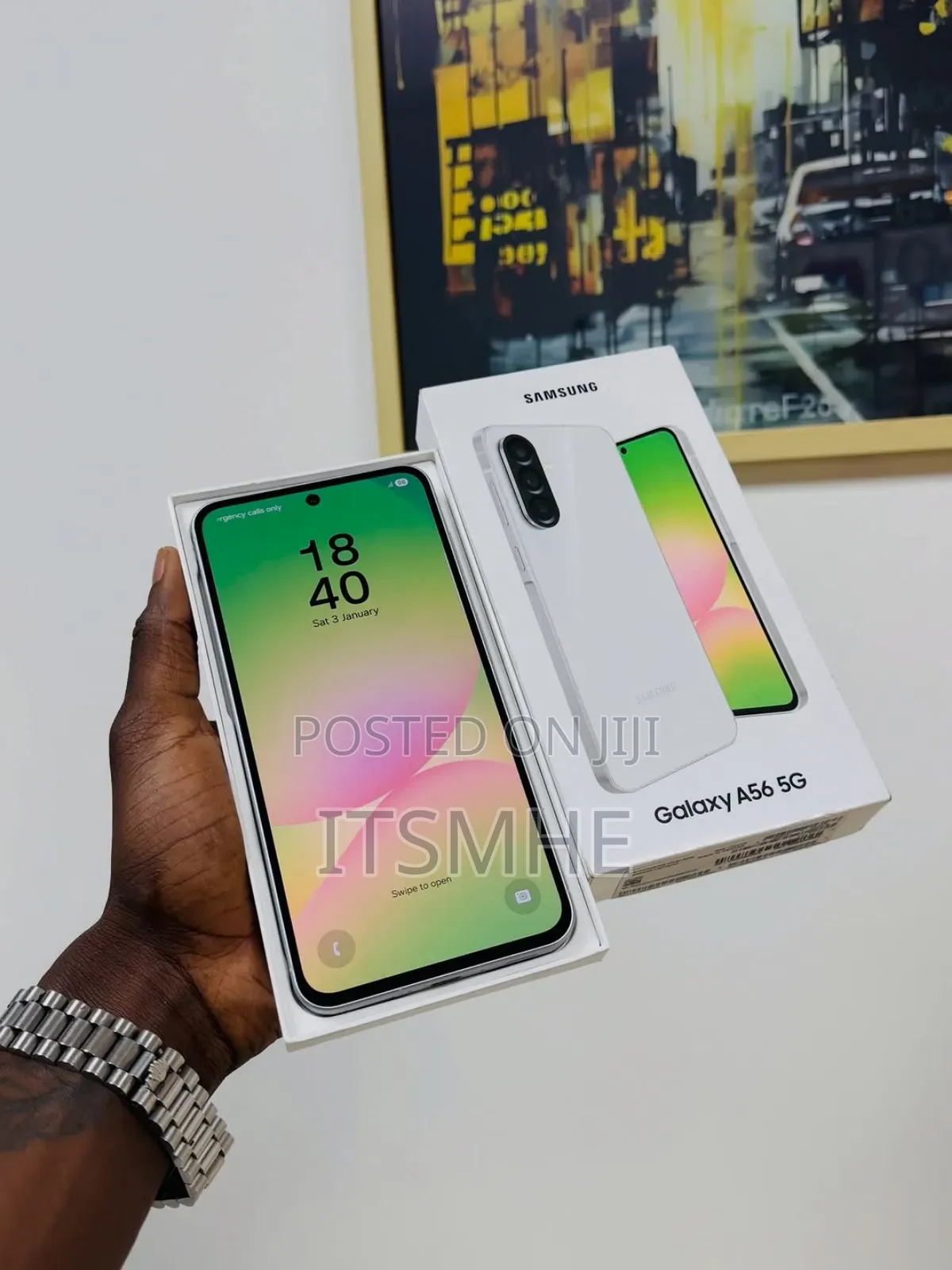 New Samsung Galaxy A56 256 GB White