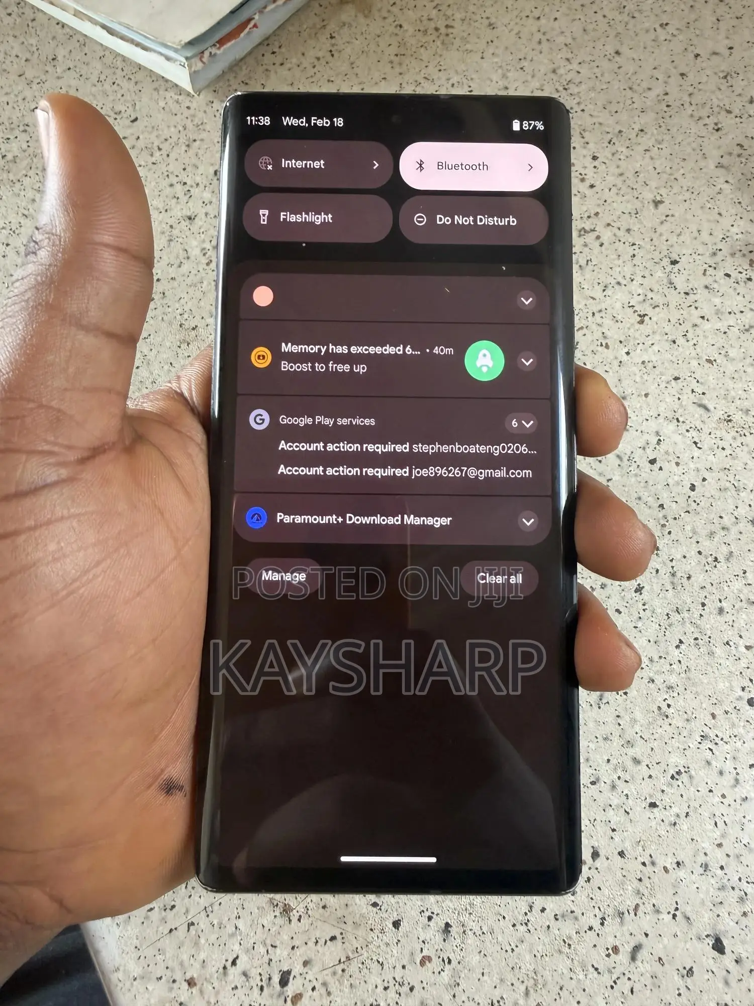 Google Pixel 6 Pro 128 GB Black
