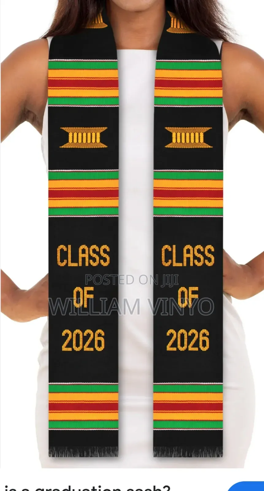 Sash for Graduation