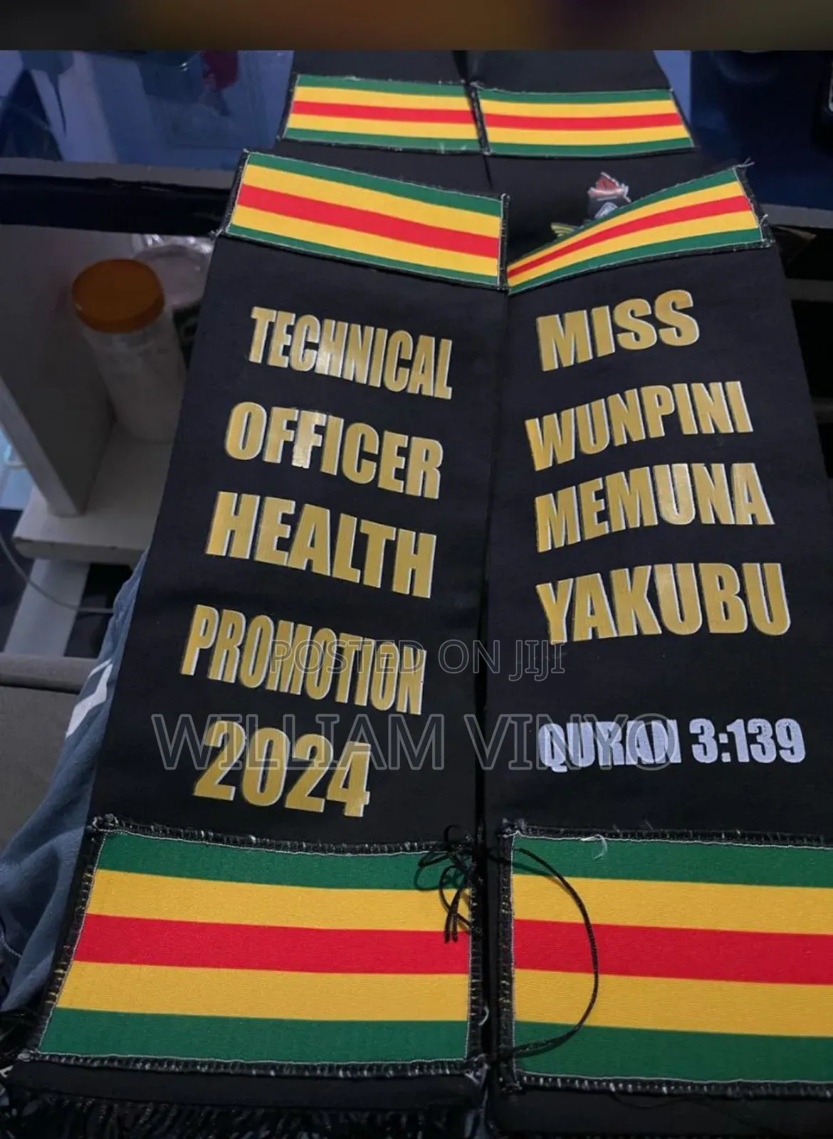 Sash for Graduation