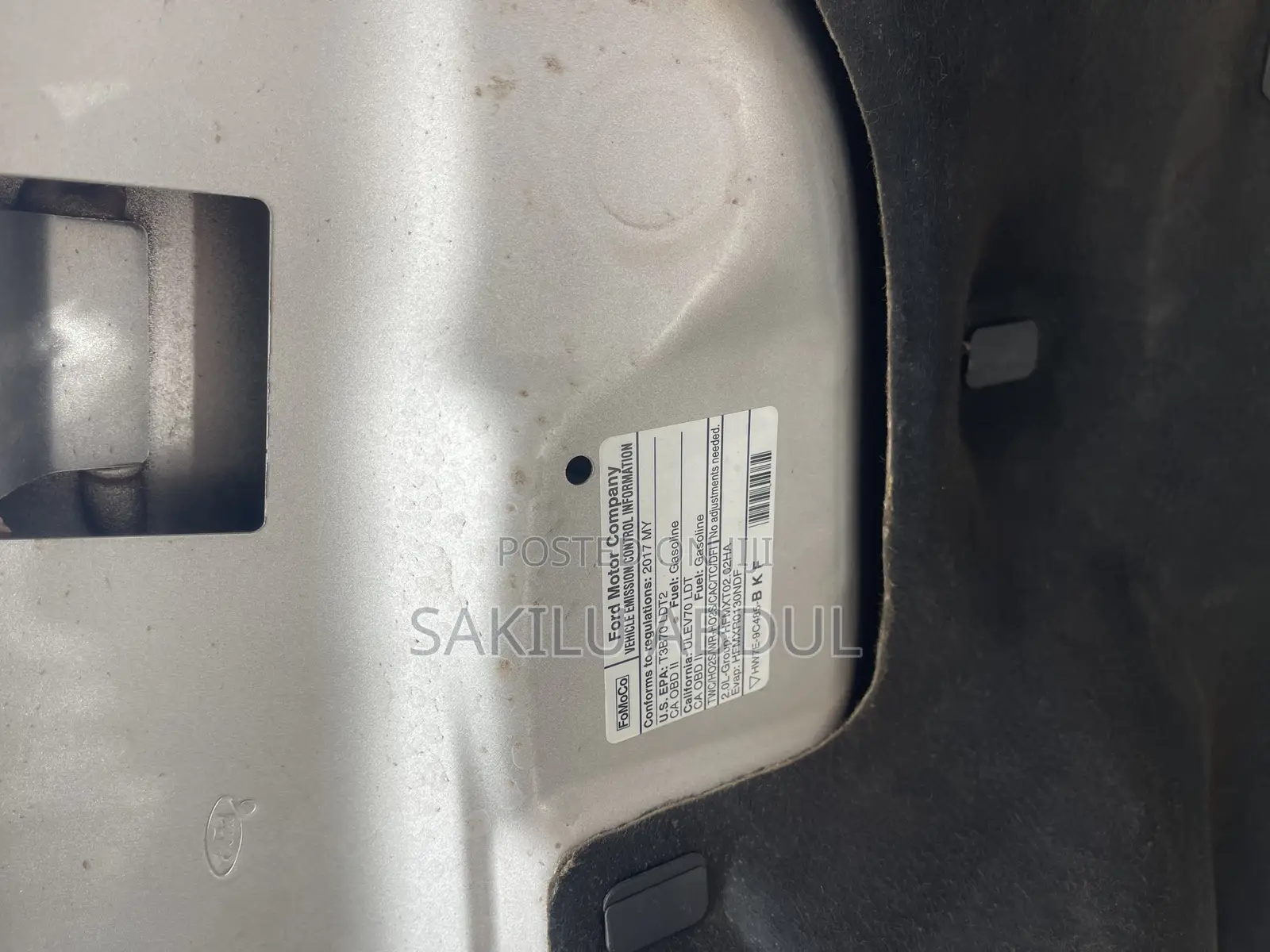 Ford Escape Titanium 4x4 2017 Silver