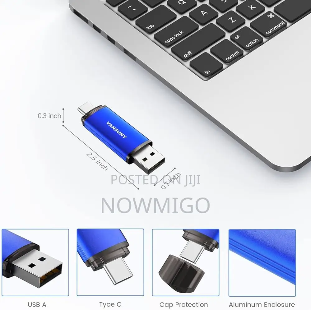 Lightning Flash Memory Usb Drive for iPhone Lightning Flash Memory Stick, 4-in-1 Flash in ...