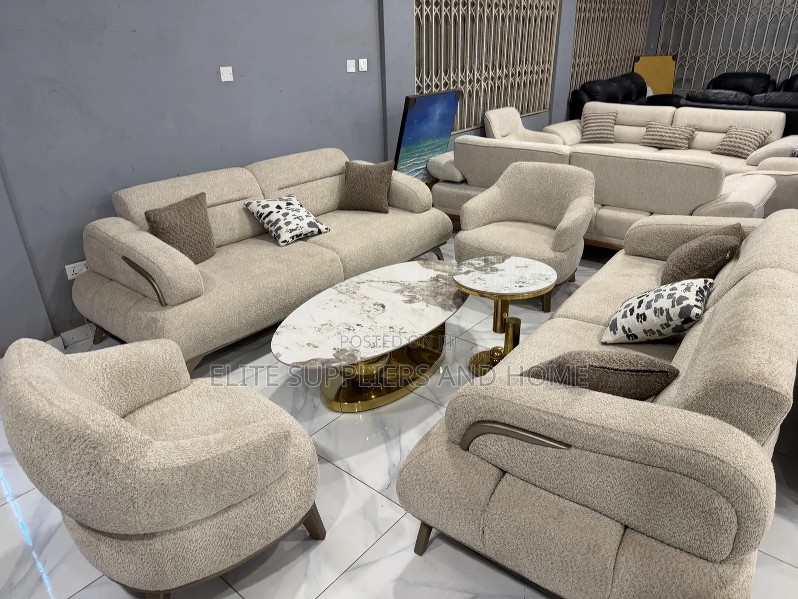 Sofa Set 3+3+1+1