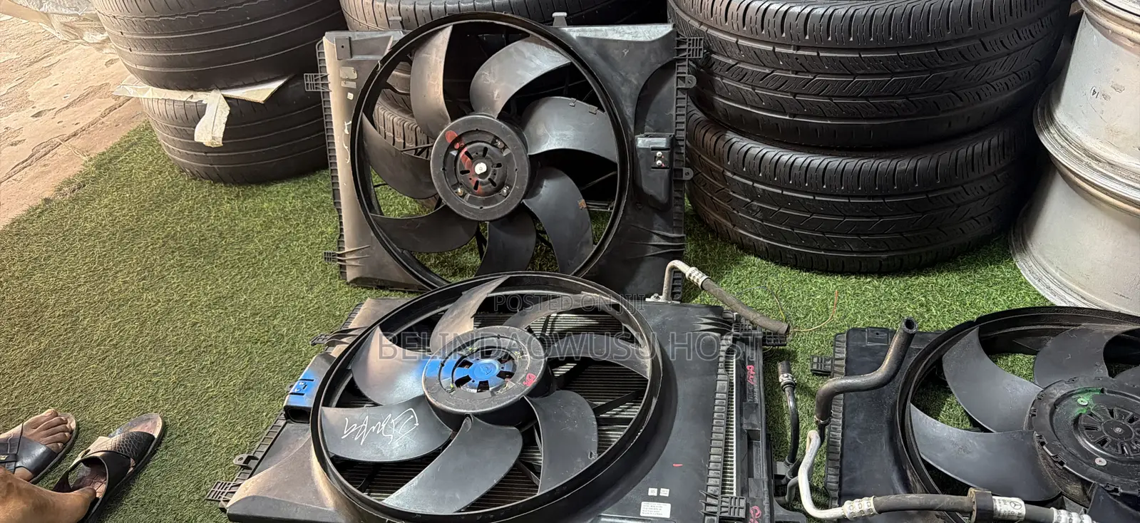 C 250 Radiator Fan