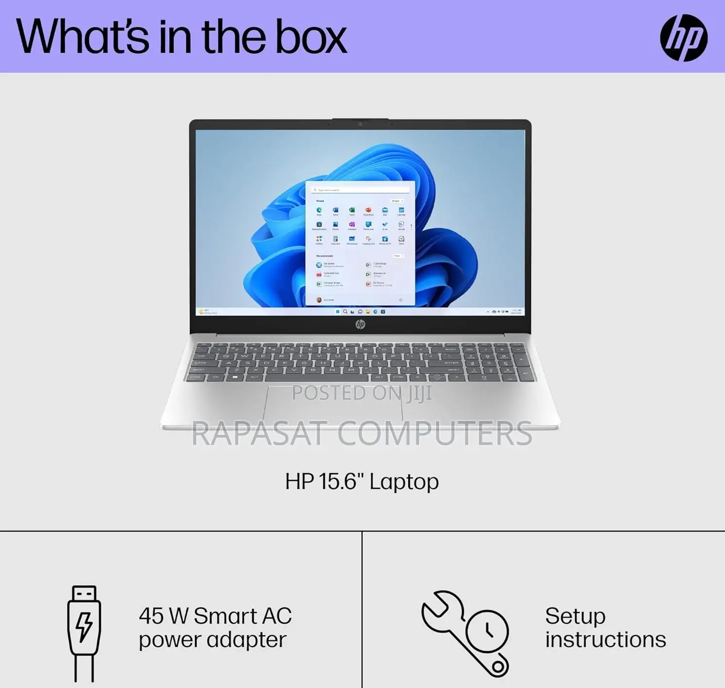 New Laptop HP 15 8GB Intel Core I5 SSD 512GB