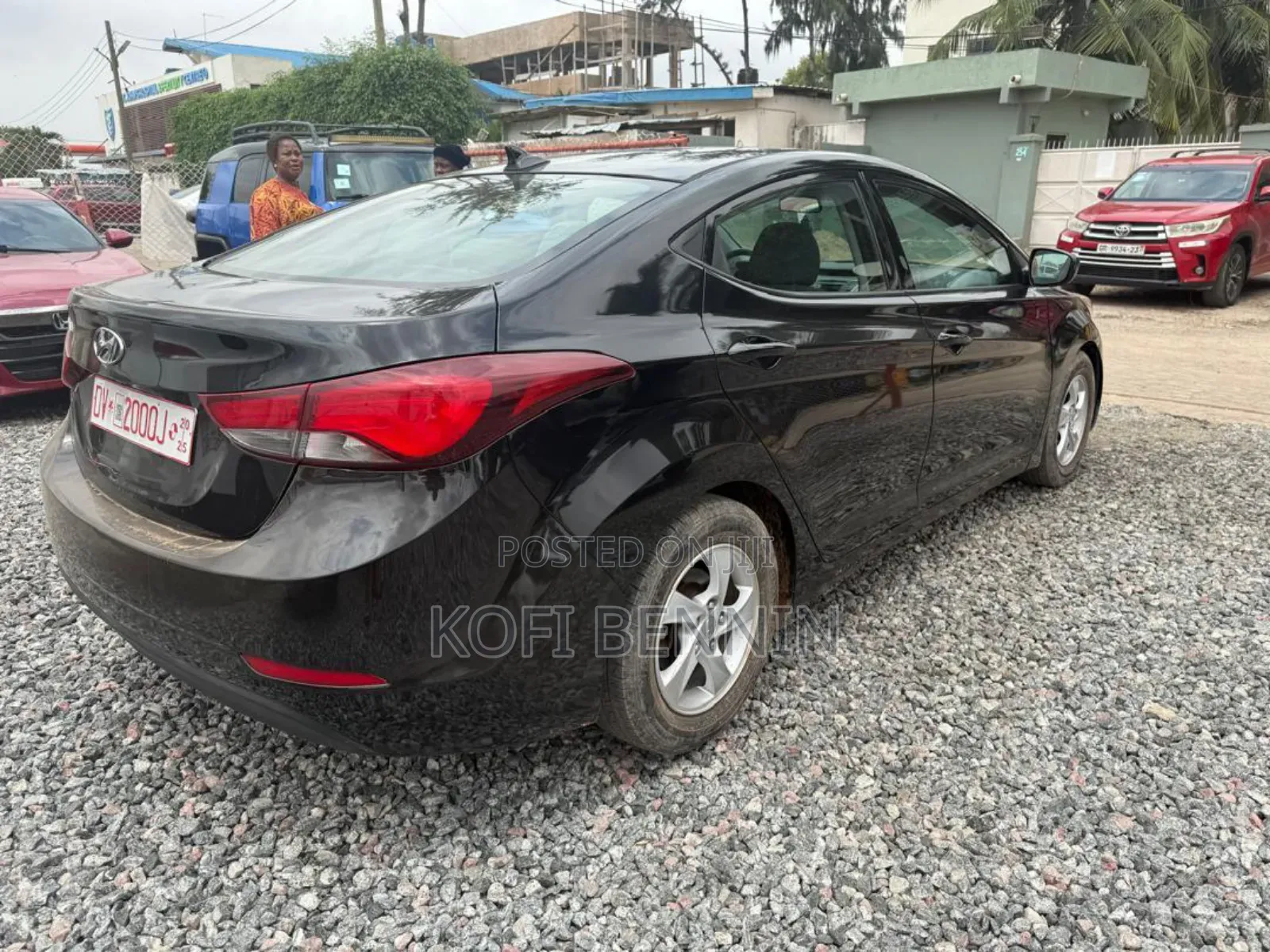 Hyundai Elantra Limited 4dr Sedan (1.8L 4cyl 6A) 2015 Black