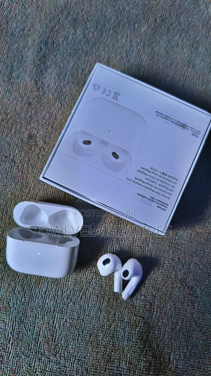 Clean Apple Airpods 3 - Fast Connection Heavy Bass
