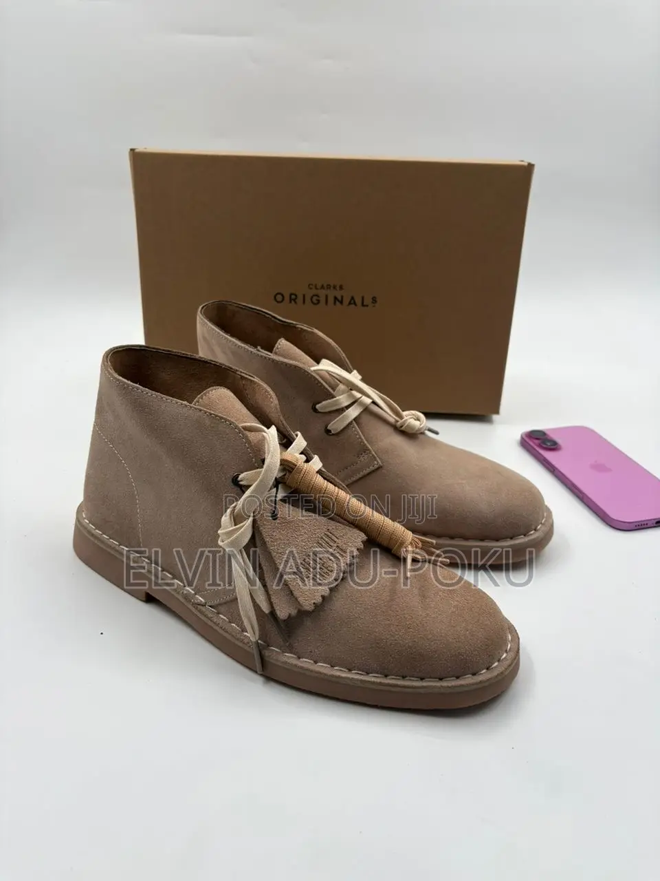 Clark’S Original  Suede Boots In Different Colours , Swipe >>>