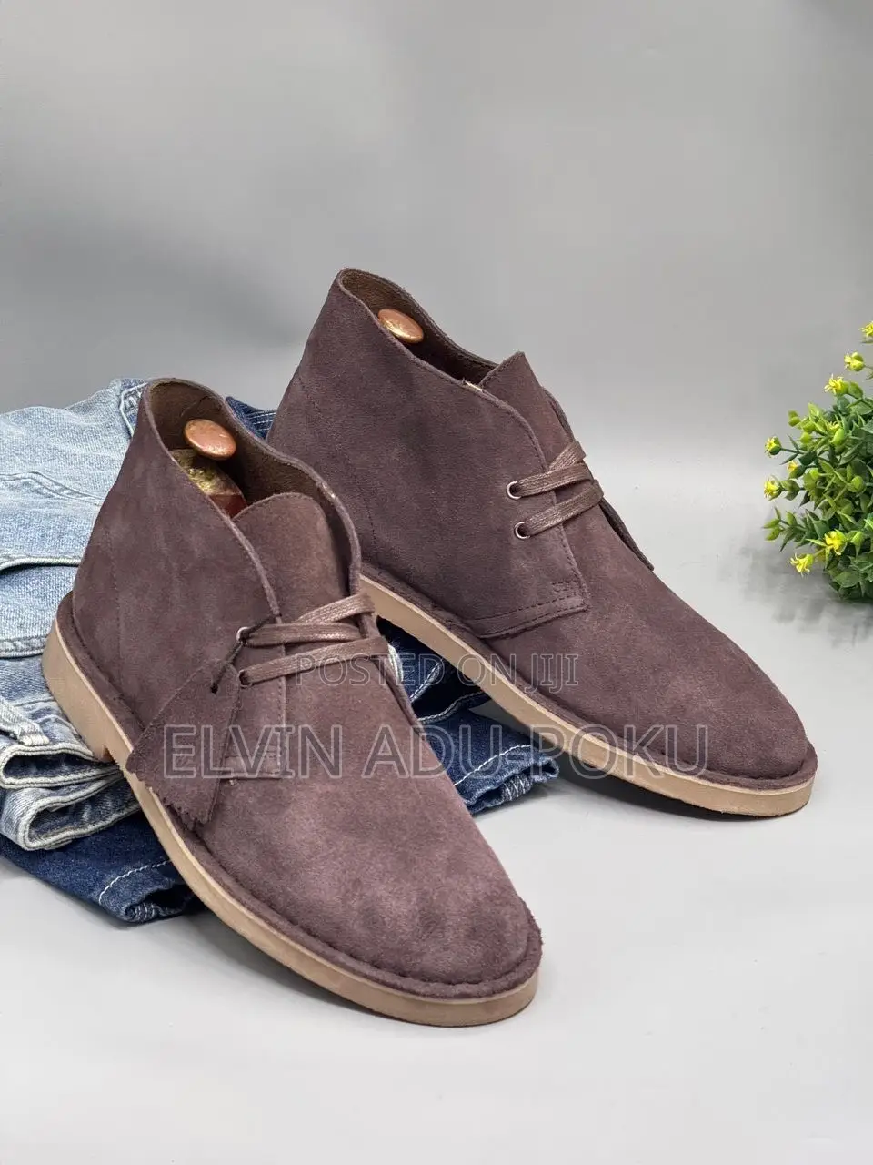 Clark’S Original  Suede Boots In Different Colours , Swipe >>>