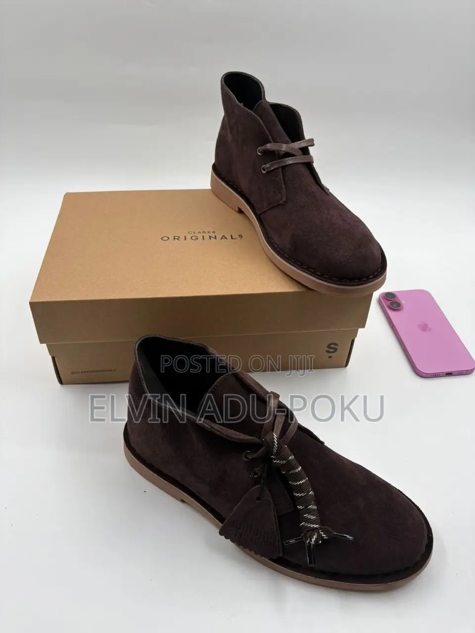Clark’S Original  Suede Boots In Different Colours , Swipe >>>