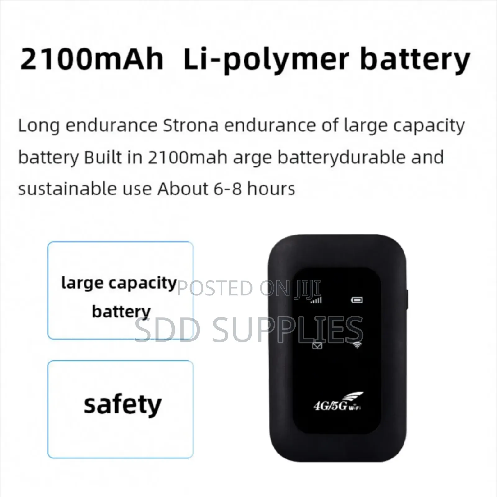 Wireless Mifi Router Wifi Pocket Size With Battery