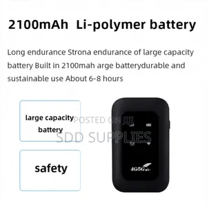 Wireless Mifi Router Wifi Pocket Size With Battery