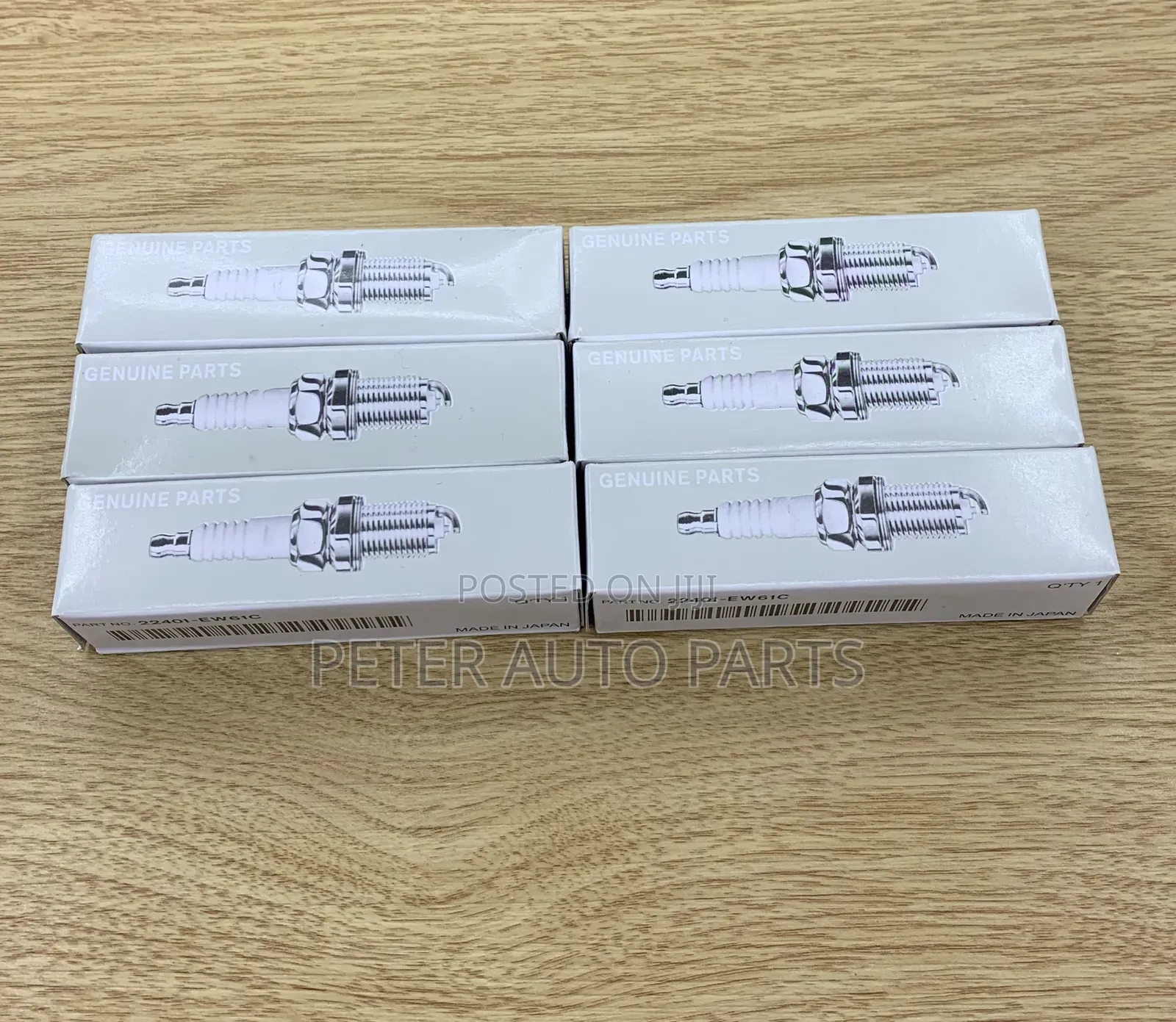 Nissan Almera 2012-14 Spark Plugs. Original.